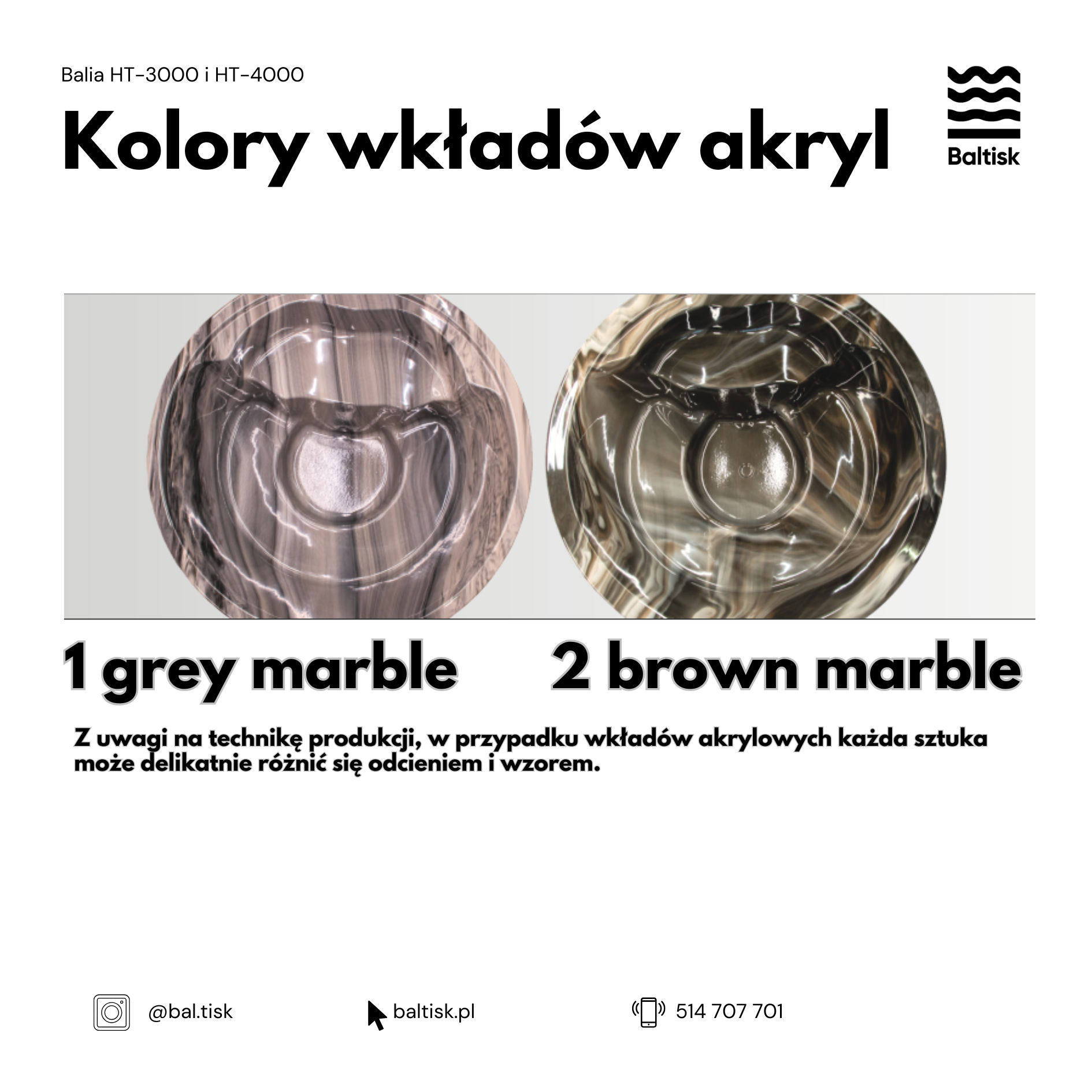 kolory wkładów akrylowych do balii