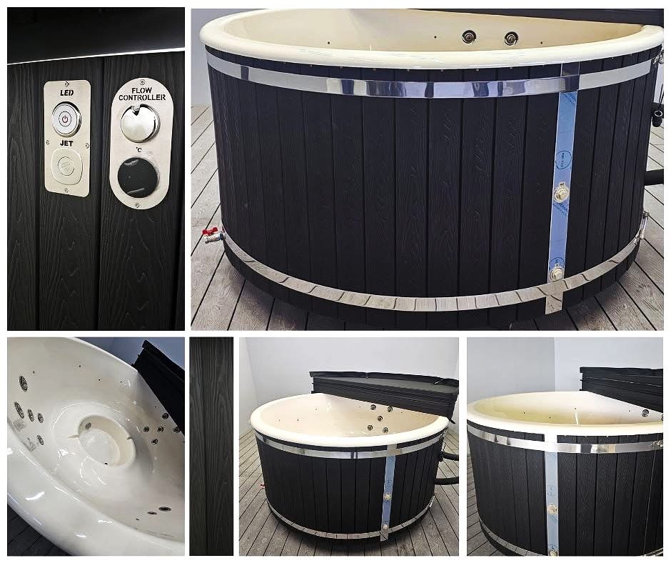 balia ogrodowa premium z siedziskami