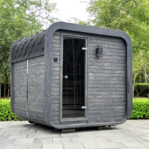 Sauna Quadro 200x200 cm Premium do samodzielnego złożenia